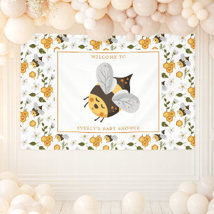 Banderoles Baby shower Bee Bumblebee