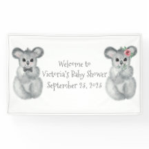 Baby shower Customisé Koala Bear