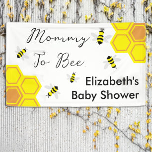 Banderoles Baby shower d'abeilles