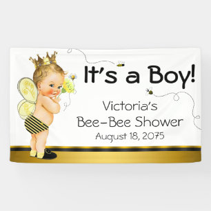 Banderoles Baby shower d'abeilles