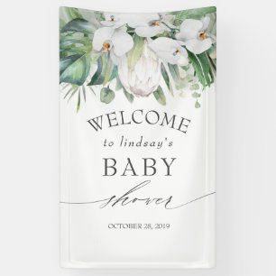 Banderoles Baby shower de Protea de White King Floral