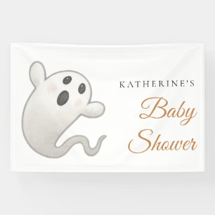 Banderoles Baby shower d'Halloween neutre entre les sexes pou