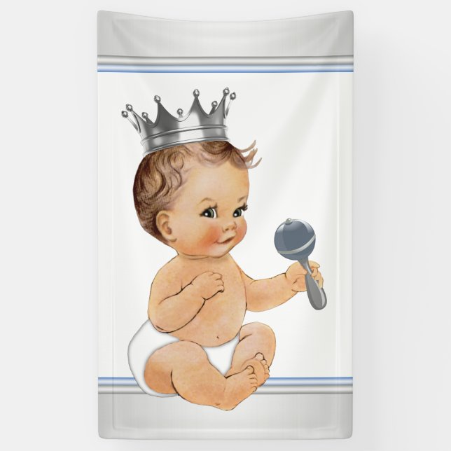 Banderoles Baby Shower du Petit Prince (Vertical)