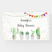 Baby shower Gold Fiesta Cactus