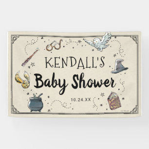 Banderoles Baby shower Harry Potter