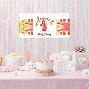 Banderoles Baby shower maman enceinte