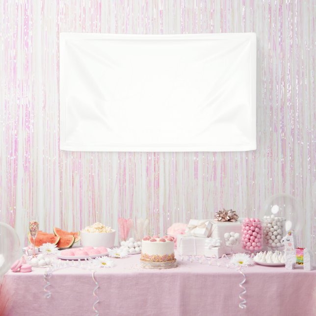 Banderoles Baby shower script moderne sauge vert élégant (Fête)
