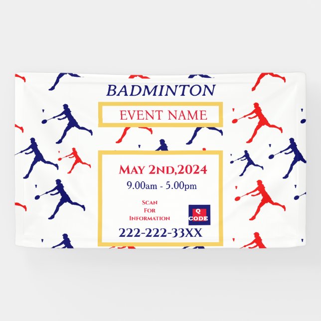 BANDEROLES BADMINTON (Horizontal)