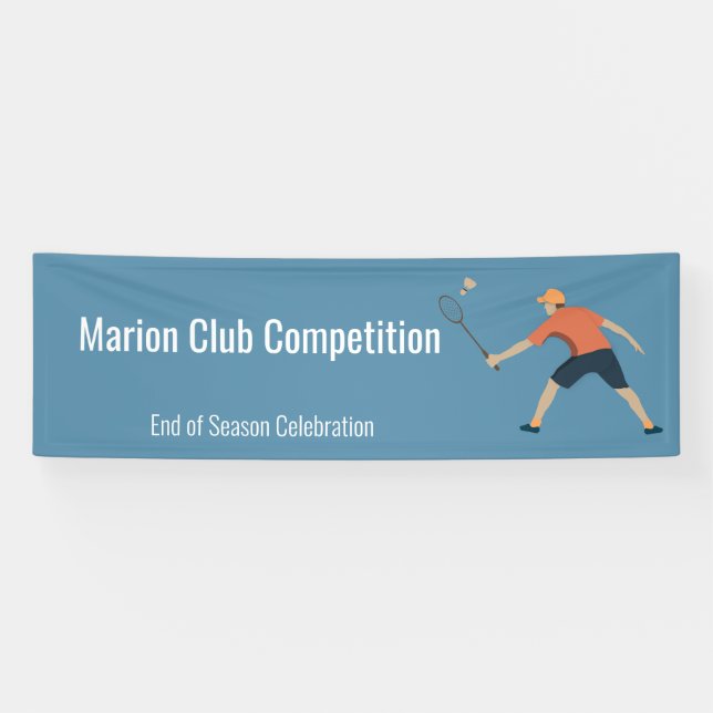 Banderoles Badminton (Horizontal)