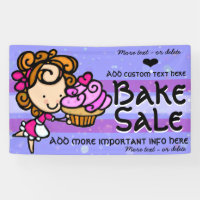 \Bake Sale.Publicité Collecte de fonds PromotionCu