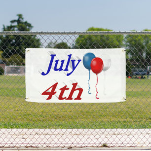 Banderoles Balloons du 4 juillet