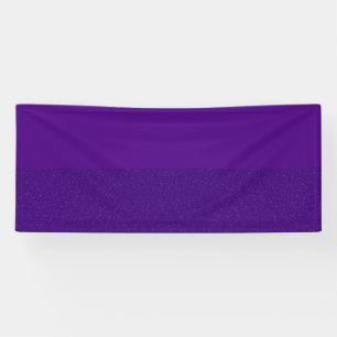 Banderoles Bandeau de fond personnalisé avec paillettes viole