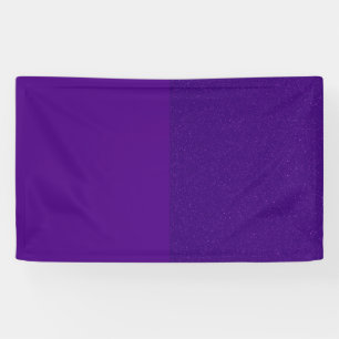 Banderoles Bandeau personnalisé avec bordure à paillettes vio