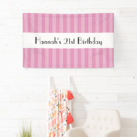 Bandes Roses, Motif rayé, Lignes, Anniversaire