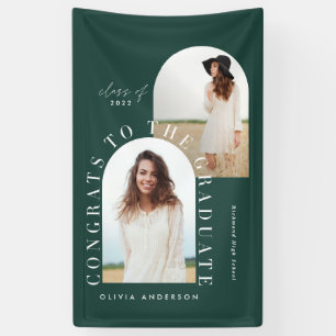 Banderoles Banne de graduation de l'arc géométrique multiphot