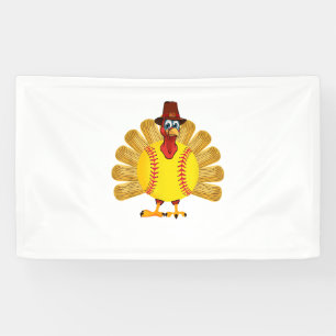 Banderoles Baseball Turquie Thanksgiving Softball Turquie Hom