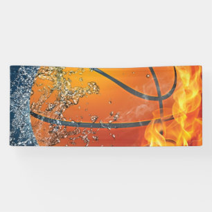 Banderoles Basket flamboyant