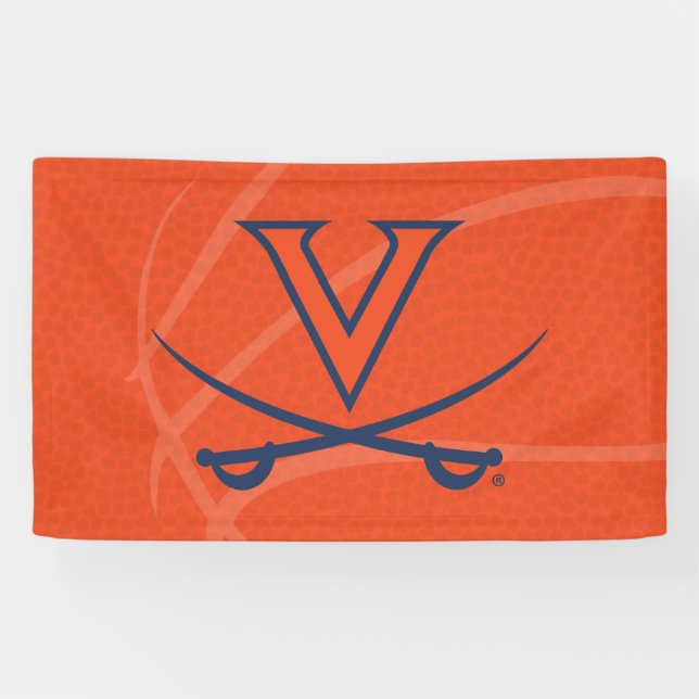 Banderoles Basketball des Cavaliers de Virginie (Horizontal)