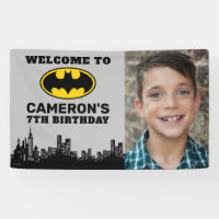 Batman - Gotham City | Anniversaire Ajouter nom et