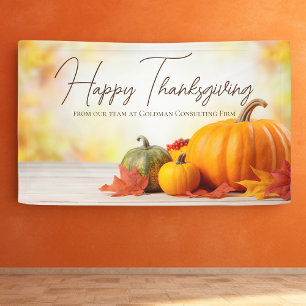 Banderoles Beau Bon thanksgiving sur mesure