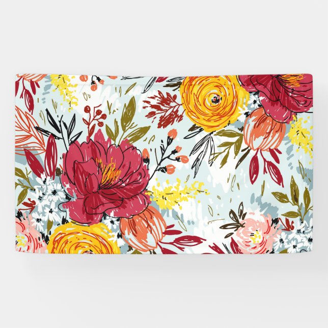 Banderoles Beau Rose (Horizontal)