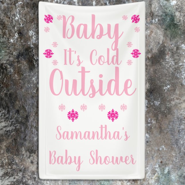 Banderoles Bébé il fait froid dehors (Créateur téléchargé)