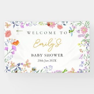 Banderoles Bébé Shower Personnalisé Little Love Bug