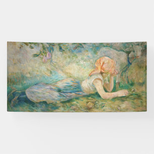 Banderoles Berthe Morisot - Bergère couchée