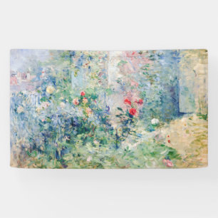 Banderoles Berthe Morisot - Le jardin à Bougival