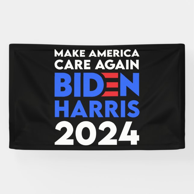 Banderoles Biden / Harris - 2024 - Rendre l'Amérique à nouvea (Horizontal)