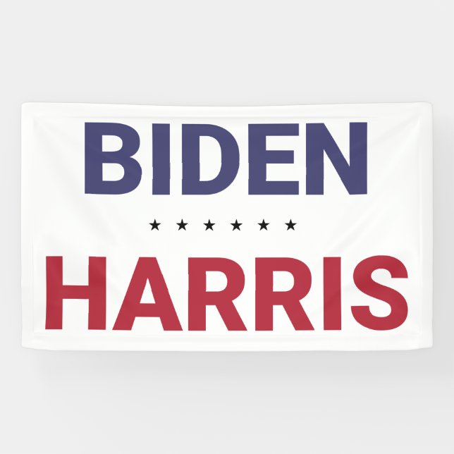 Banderoles Biden-Harris (élection américaine de 2020) (Horizontal)