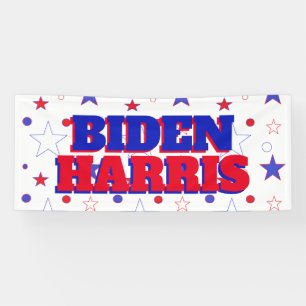 Banderoles Biden Harris Patriotic Celebration Politique