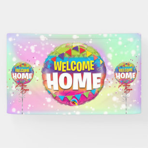 Banderoles Bienvenue Accueil personnalisé Vinyl Banner 3' x 5