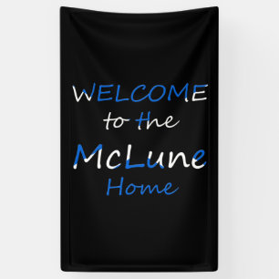 Banderoles Bienvenue dans YourName Home Scottish Flag v bnrcn