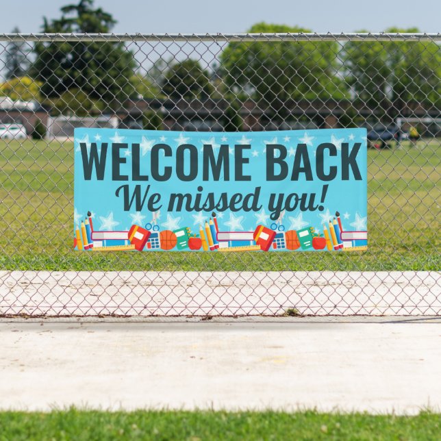 Guirlande Welcome Back, Noir Welcome Back Banderole Decorative De Welcome Back Pour La Decoration De Fête De Famille De La Saison Scolaire En Classe Guirlande Bannière Bienvenue à La Maison