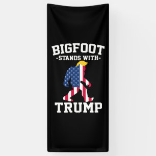 Banderoles Bigfoot Se Déplace Avec Les Élections Trump De 202