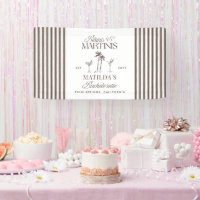 Bikinis et martinis Élégante bachelorette vintage