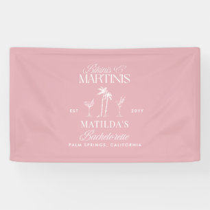 Banderoles Bikinis et martinis Élégante bachelorette vintage