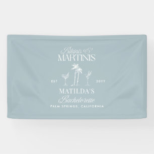 Banderoles Bikinis et martinis Élégante bachelorette vintage