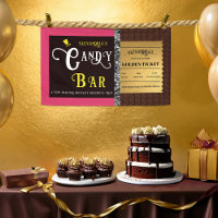 Billet d'or de la barre de bonbons personnalisée