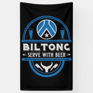 Banderoles Biltong Et Bière