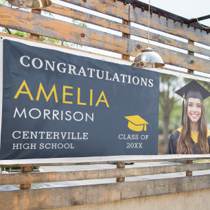 Banderoles Bleu de la Marine - Diplôme d'or photo