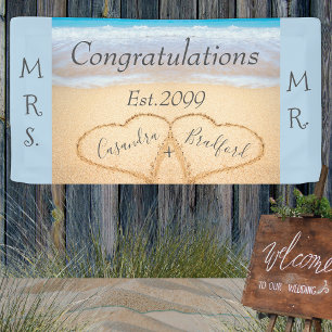 Banderoles Bleu Dusty Chic