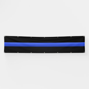 Banderoles Blue Line mince énorme