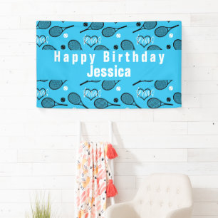 Banderoles 🎾 🤍 Blue Tennis Party