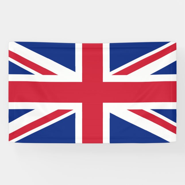 Banderoles Bnrcn de l'indicateur Union Jack (Horizontal)