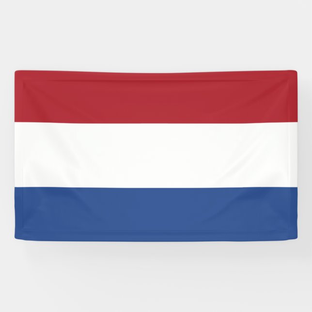 Banderoles Bnrcn du drapeau Pays-Bas (Horizontal)