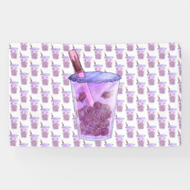 Banderoles Boba Cats (Horizontal)