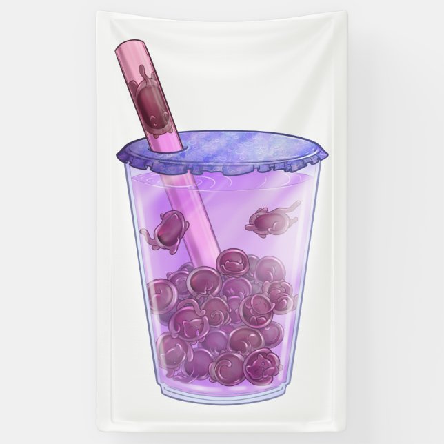 Banderoles Boba Cats (Vertical)