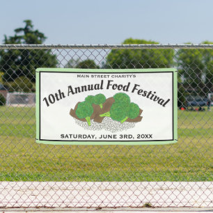 Banderoles Boeuf et Broccoli chinois Restaurant Festival alim